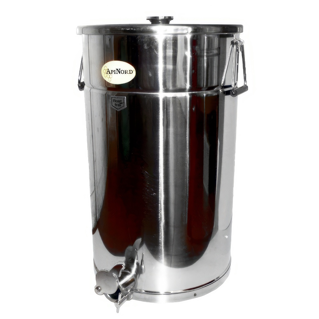 Serbatoio di smielatura con valvola di scarico in acciaio inox - 50 kg